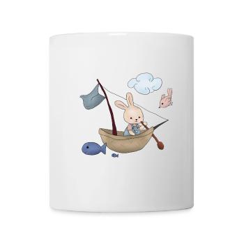Kaninchenschiffer - Tasse - Weiß - Vorne
