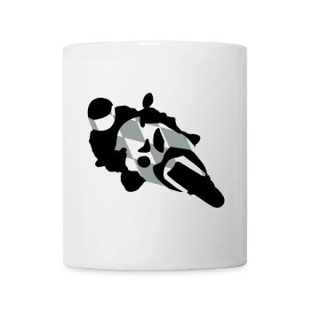 bayernbike2farb - Tasse - Weiß - Vorne