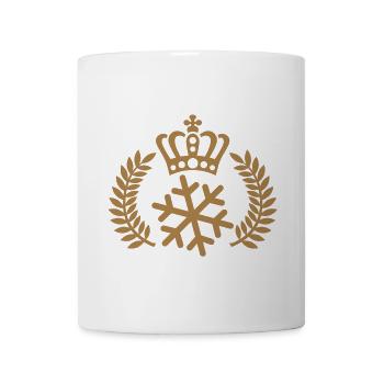 Schneekönig | Schneekönigin | King of Snow | Queen - Mug - white - Front