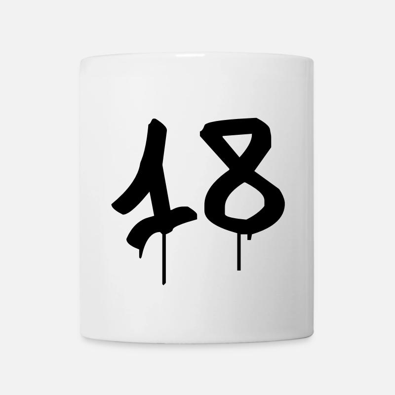 Graffiti : 18 - Tasse - Weiß