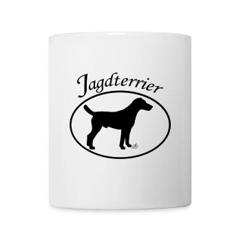 Jagdterrier - Tasse - Weiß - Vorne
