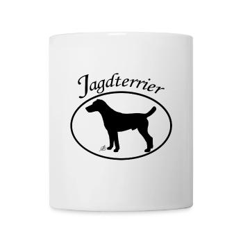 Jagdterrier - Tasse - Weiß - Vorne