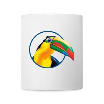 Tropical Toucan Color Explosion - Mug - white - Front