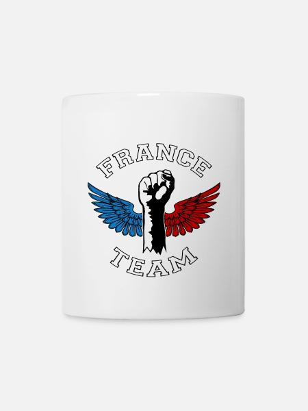 Team france design - Mug blanc - blanc