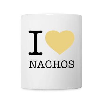I LOVE NACHOS - Tasse - Weiß - Vorne