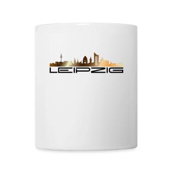 Leipzig Skyline - Tasse - Weiß - Vorne