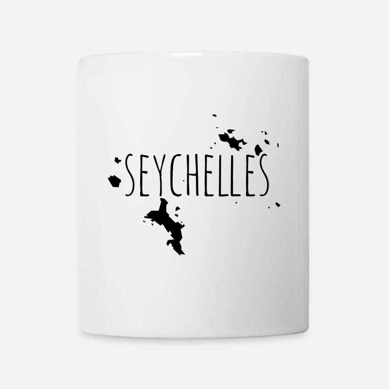 Seychelles - Tasse - Weiß
