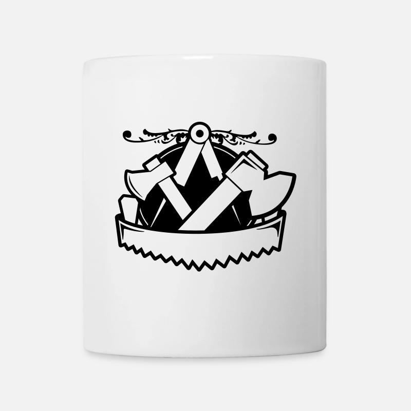 Carpenters' Emblem - Style - Mug - white