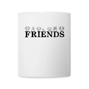 Friends Animals - animals are friends - vegan - Mug - white - Front
