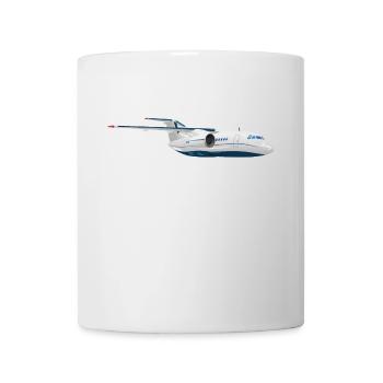 Flugzeug - Tasse - Weiß - Vorne