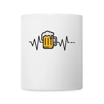 Heartbeat beer - Mug - white - Front