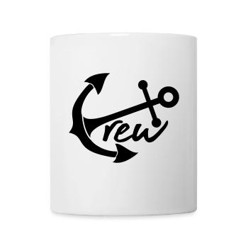 équipage équipage équipe amis bateau d’ancrage navire - Mug blanc - blanc - Devant