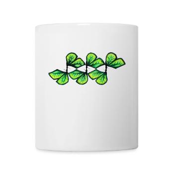 Papillon 1 - Mug blanc - blanc - Devant