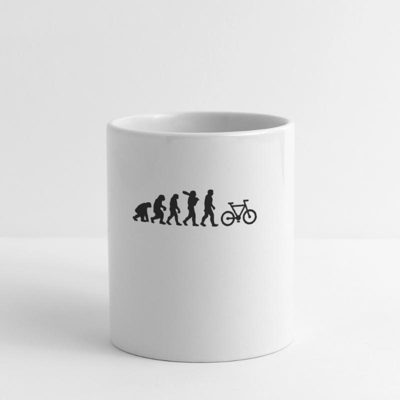 Vélo de Evolution Mug blanc