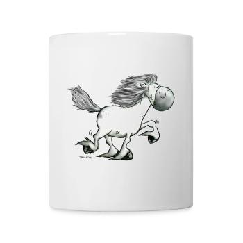 „Icelandic Power“ -Icelandic Horse - Mug - white - Front