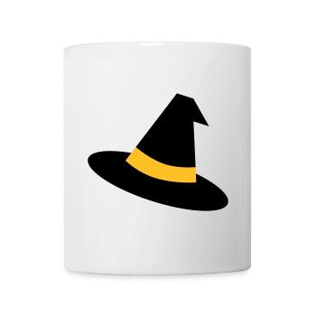 Hexenhut - Tasse - Weiß - Vorne