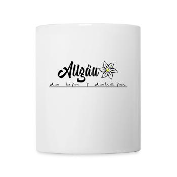 Allgäu with heart and mind, Allgäu design - Mug - white - Front