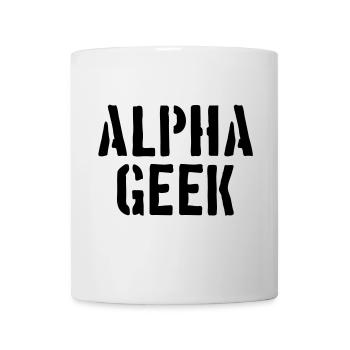 Alpha Geek - Mug - white - Front
