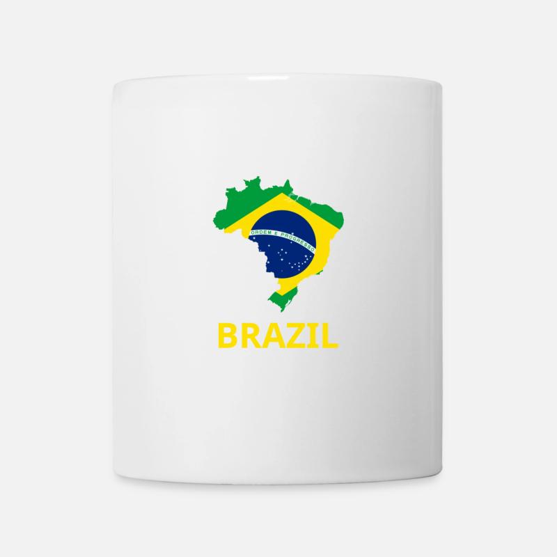 brazil - Mug - white