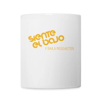 Siente el bajo Basse danse Reggaeton - Mug blanc - blanc - Devant