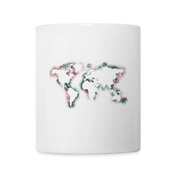 map of the world - Mug - white - Front