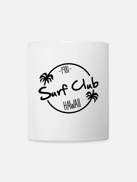 surf club surfen surfing - Tasse - Weiß