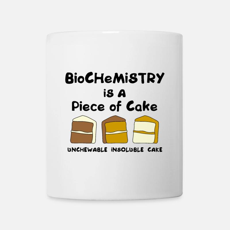 Biochemistry Cake - Mug - white