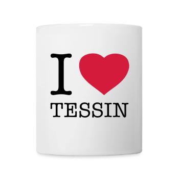 I LOVE TESSIN - Tasse - Weiß - Vorne