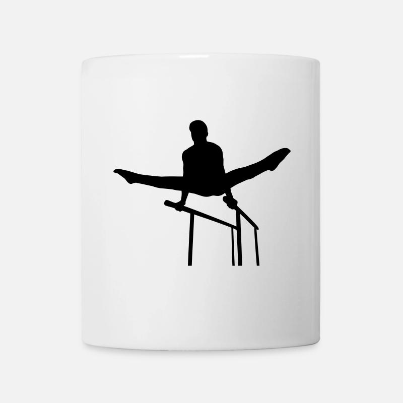 Garçon Gymnastique - Mug blanc - blanc