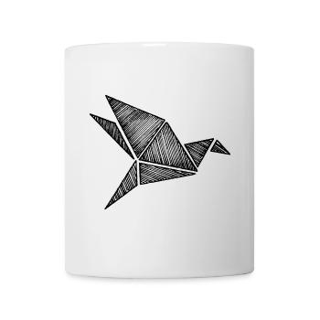 Origami Bird - Mug - white - Front
