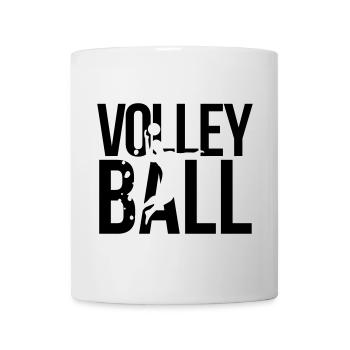 volleyball - Tasse - Weiß - Vorne