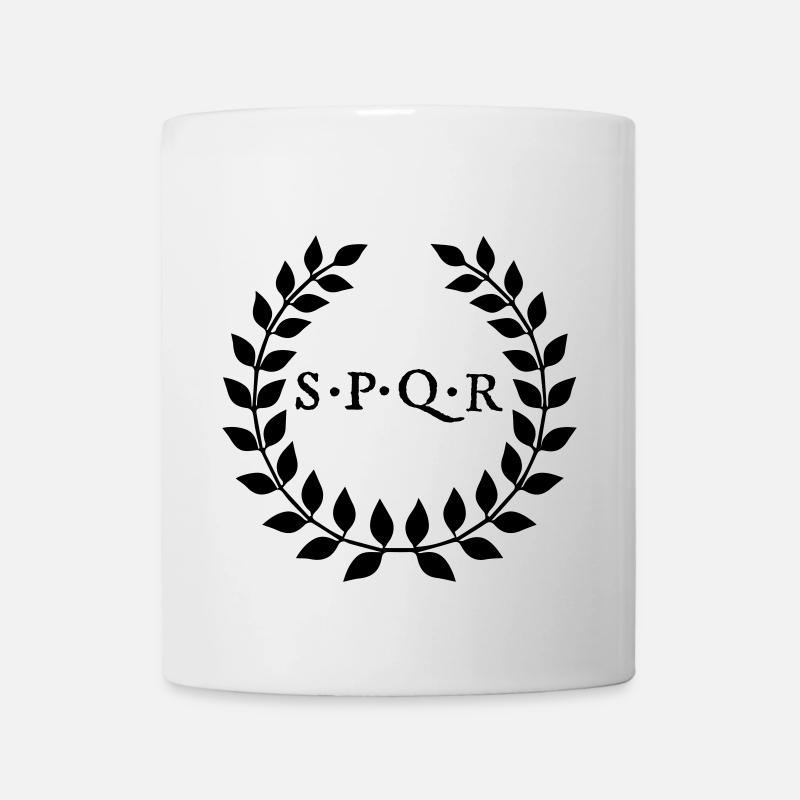 spqr - Tasse - Weiß