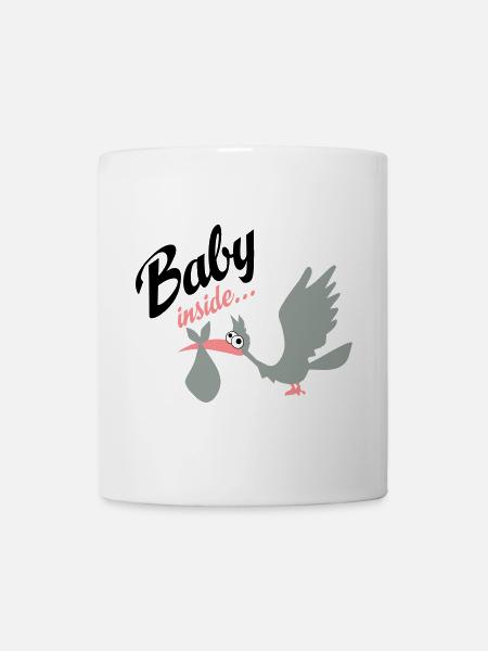 grossesse - Mug blanc - blanc