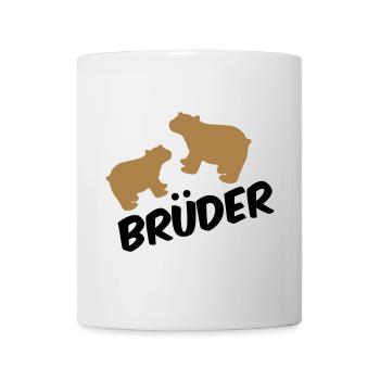 bruder - Tasse - Weiß - Vorne