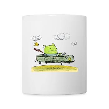 Frog t-shirt - Mug - white - Front