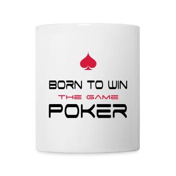 poker - Mug blanc - blanc - Devant