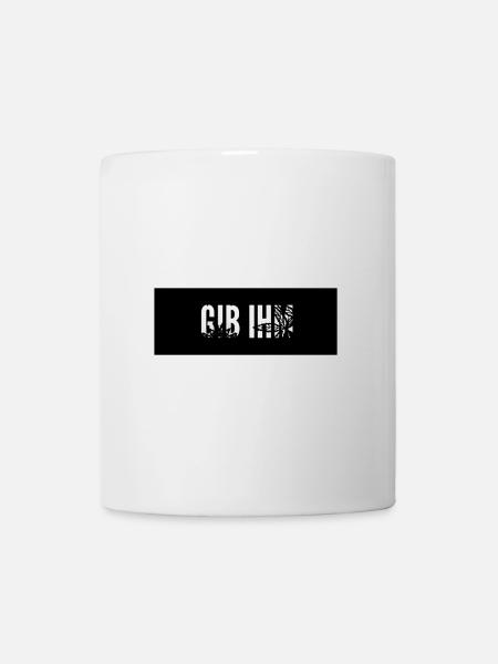 GIB IHM - Tasse - Weiß