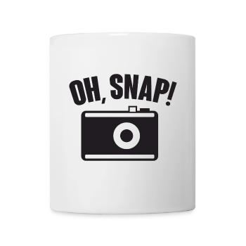 Oh, Snap! - photography - Mug - white - Front