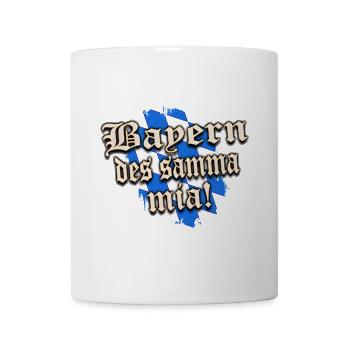 BAYERN DES SAMMA MIA! - Tasse - Weiß - Vorne