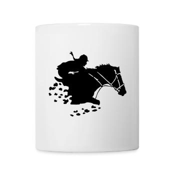 horsewoman - Mug - white - Front