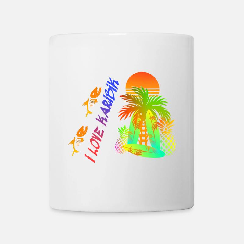 Amour des Caraïbes - Mug blanc - blanc