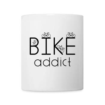Bike Addict - Mug - white - Front
