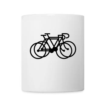 Vélos - Mug blanc - blanc - Devant
