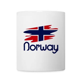 Norway Flag - Design - Mug - white - Front