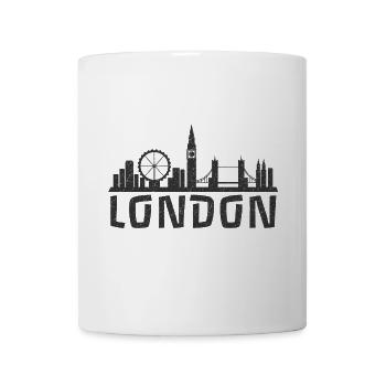 London Skyline - England - Tasse - Weiß - Vorne