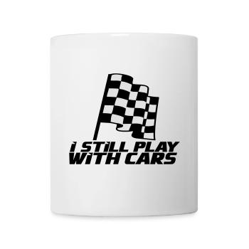 automobile - Mug blanc - blanc - Devant