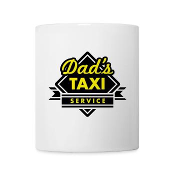 Dad's Taxi Service - Tasse - Weiß - Vorne