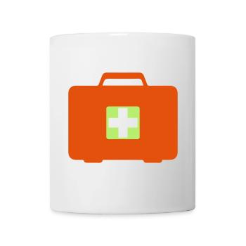 First aid kit - Mug - white - Front