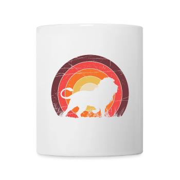 A lion - Mug - white - Front