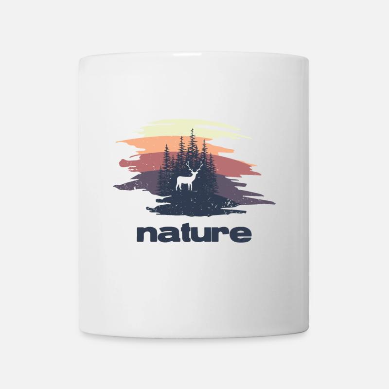 Nature - Tasse - Weiß